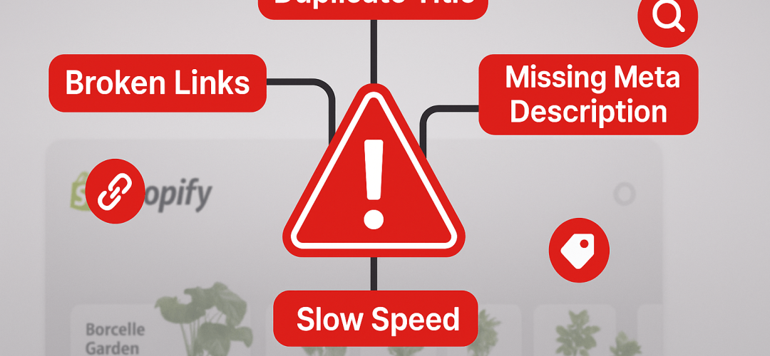 Fix Shopify SEO Issues Why Most Stores Struggle & How We Help to Get More Traffic (While You Focus on Sales)